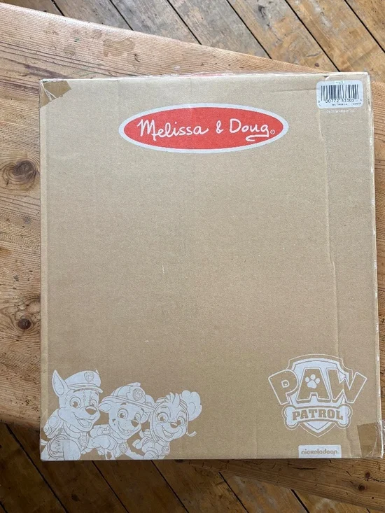 NEW, Melissa & Doug, PAW Patrol Wooden Tabletop Art Center, Easel & Chalkboard - Picture 3 of 10